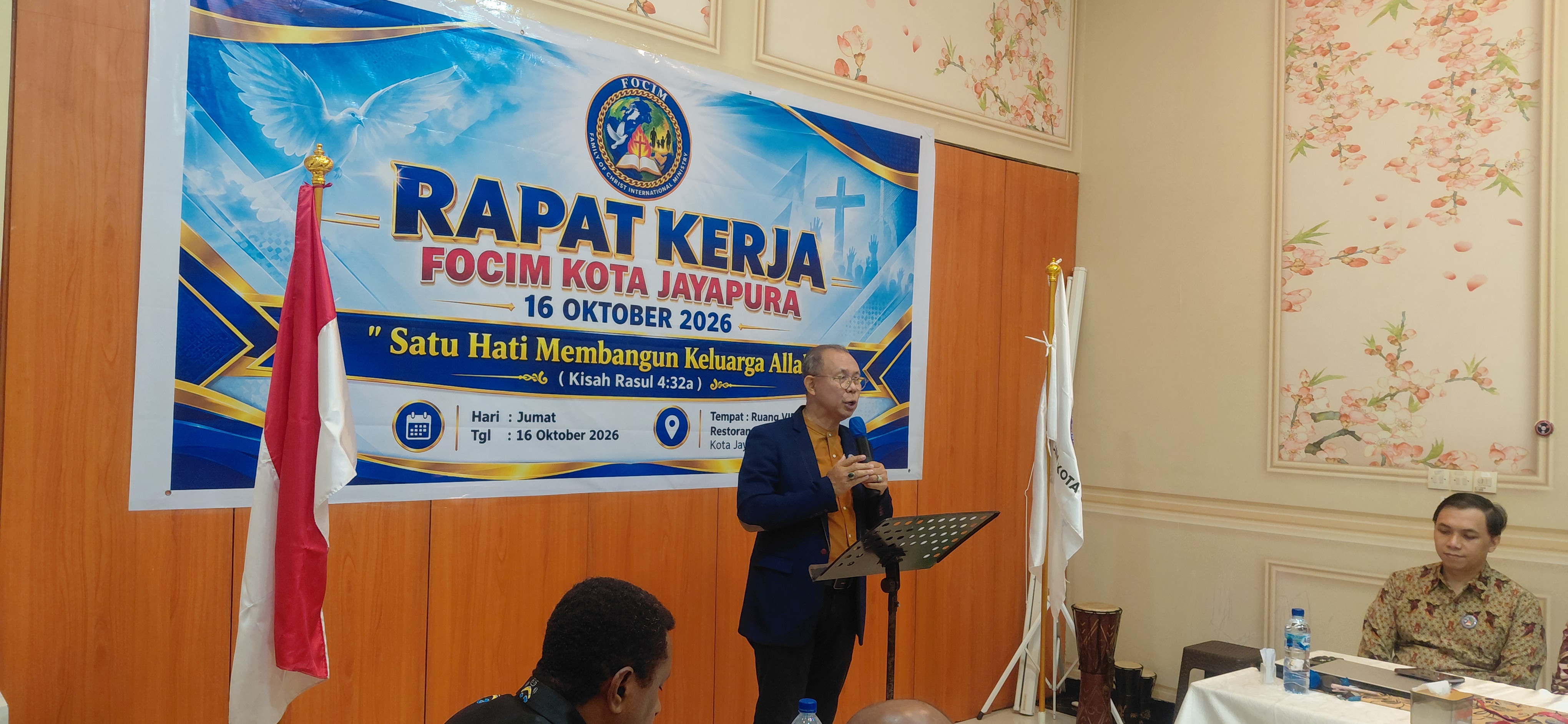 FOCIM KOTA JAYAPURA SIAP SUKSESKAN RAKER DEMI KEMULIAAN TUHAN